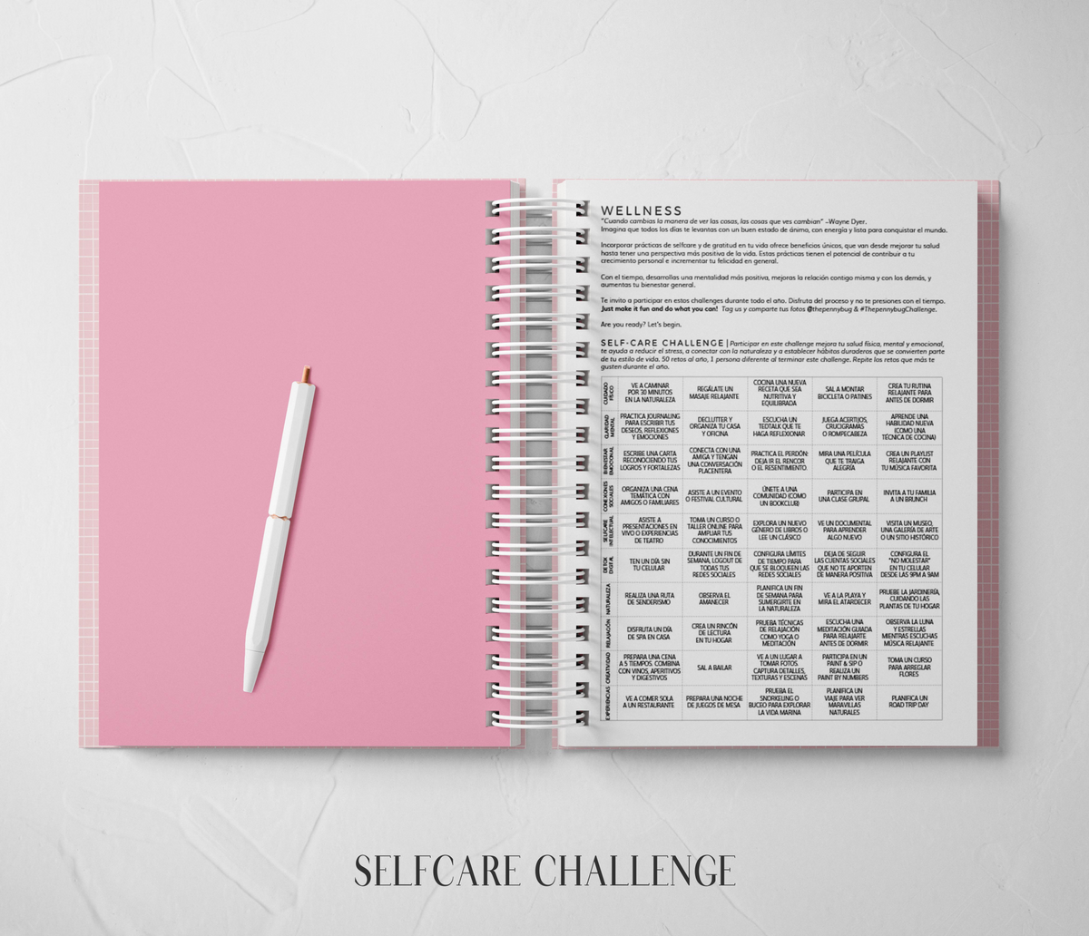 Thepennybug Planner 2024 - Pretty in Pink