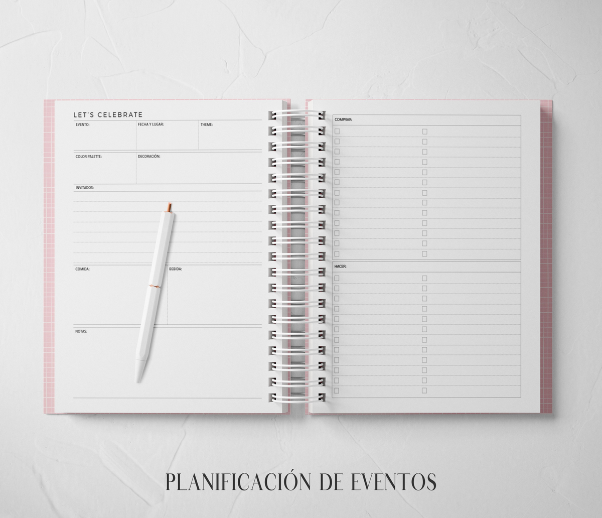 Thepennybug Planner 2024 - Pretty in Pink