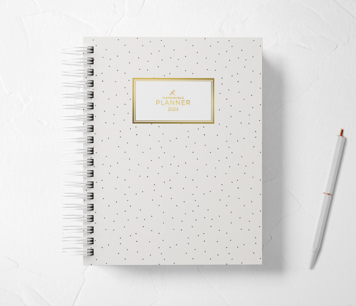 Thepennybug Planner 2024 - Polka Dots