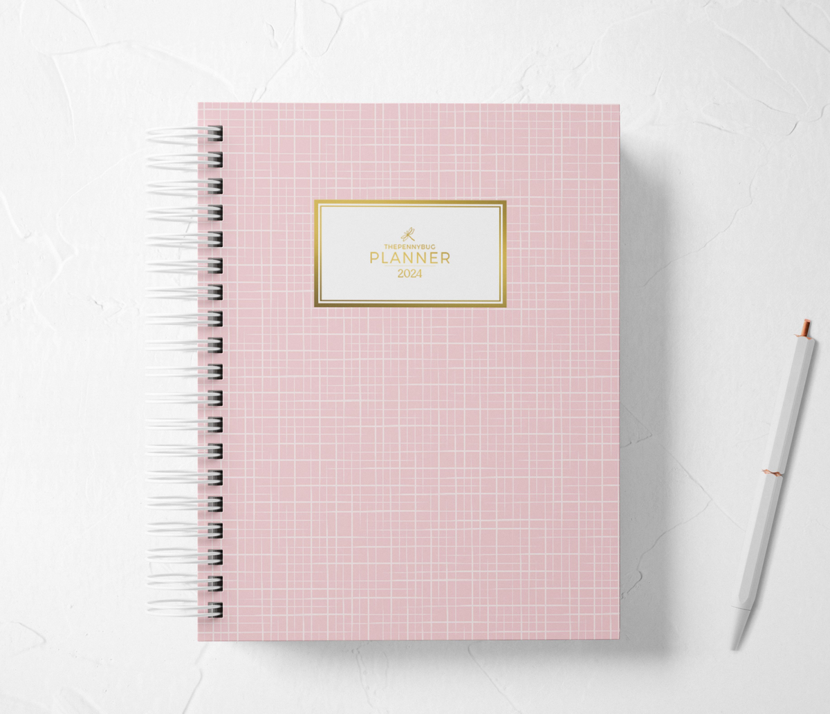 Thepennybug Planner 2024 - Pretty in Pink