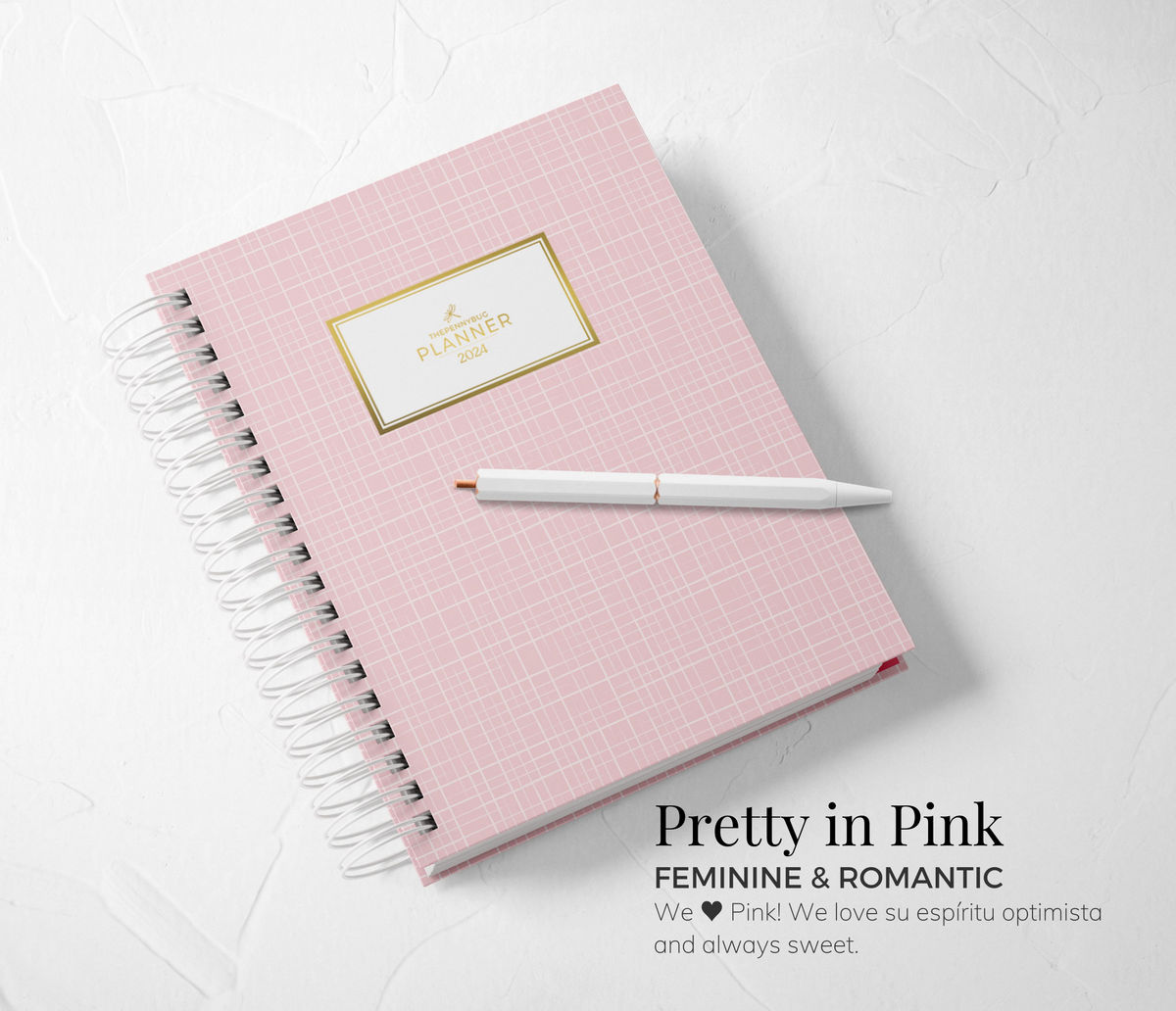 Thepennybug Planner 2024 - Pretty in Pink