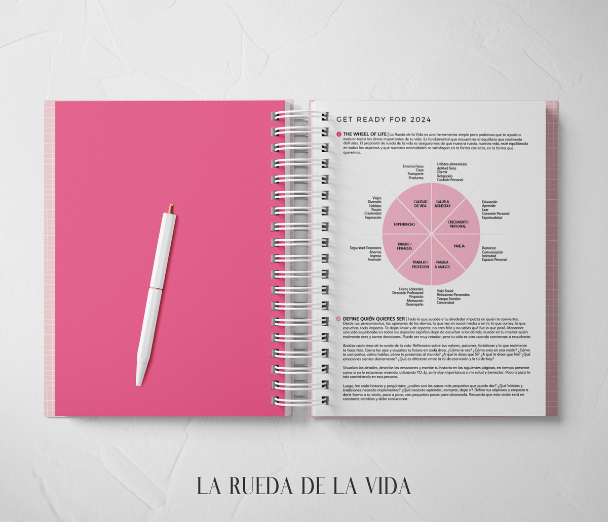 Thepennybug Planner 2024 - Pretty in Pink