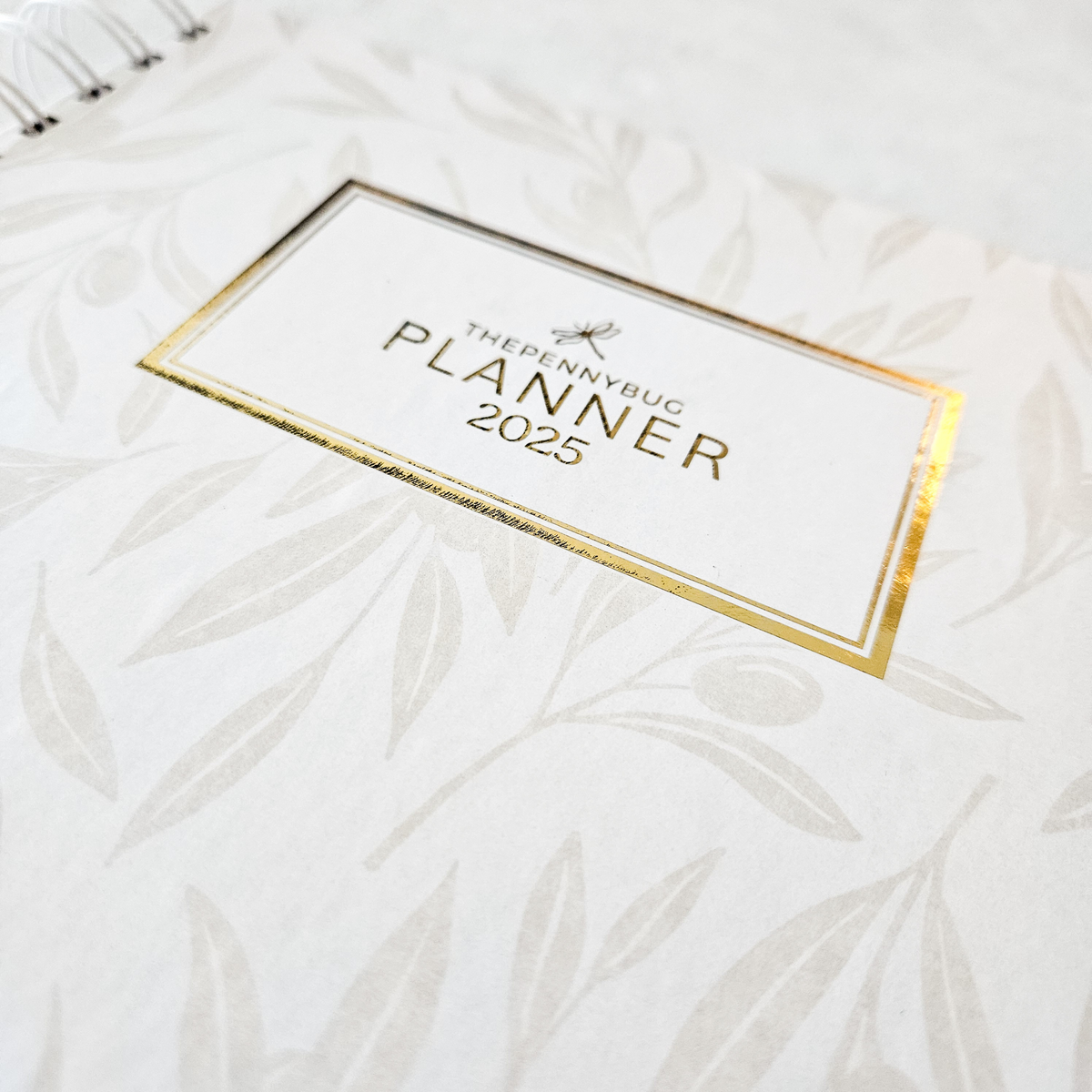 Thepennybug Planner 2025 - Olive Whisper