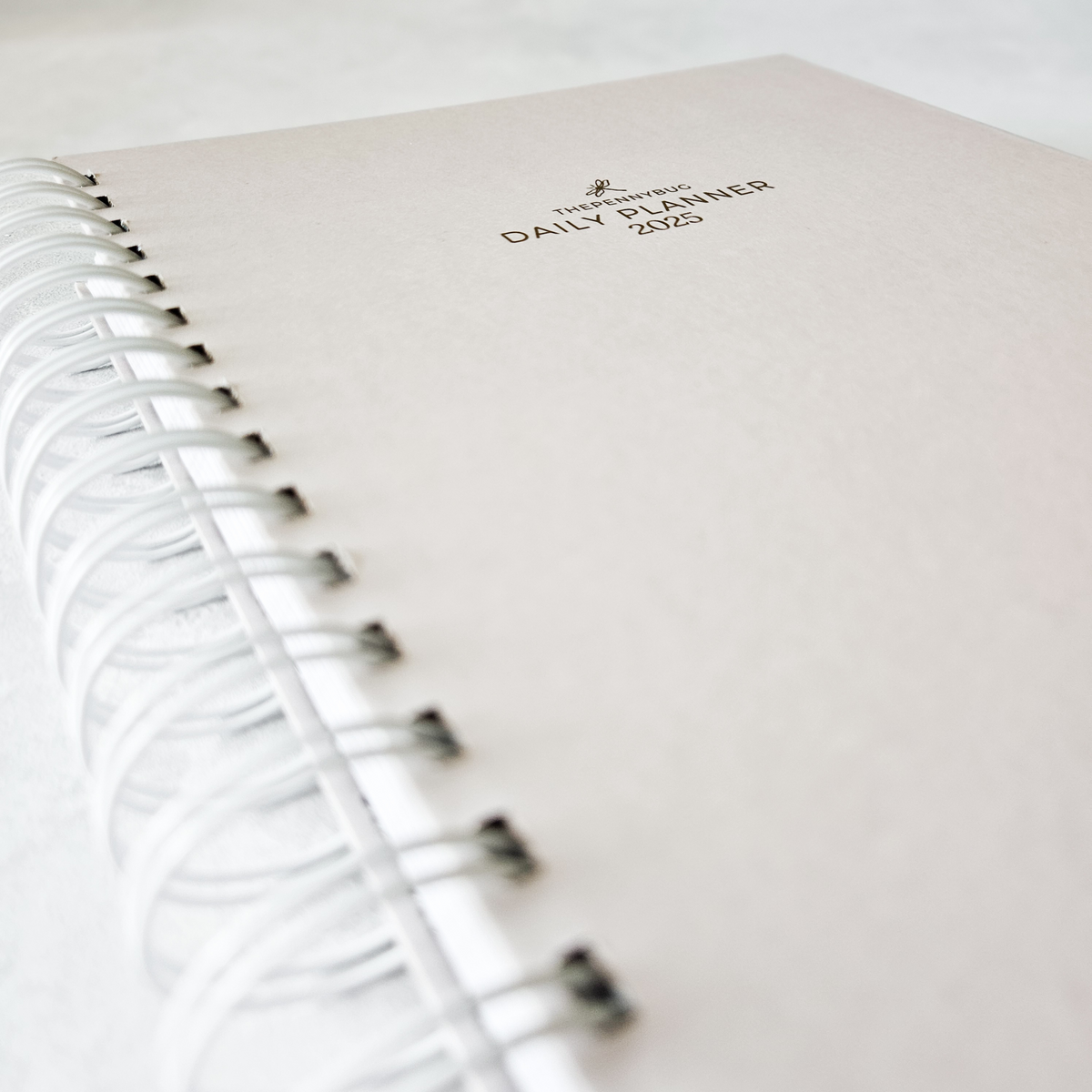 Thepennybug Daily Planner 2025 - Pure Focus