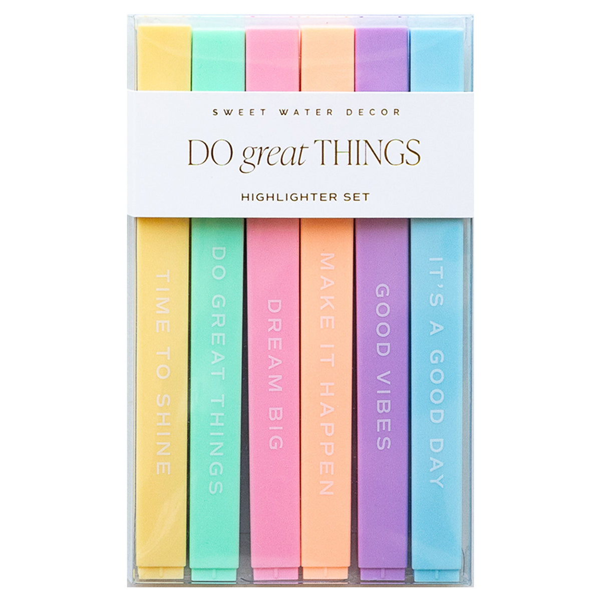 SWD Highlighters - Do Great Things