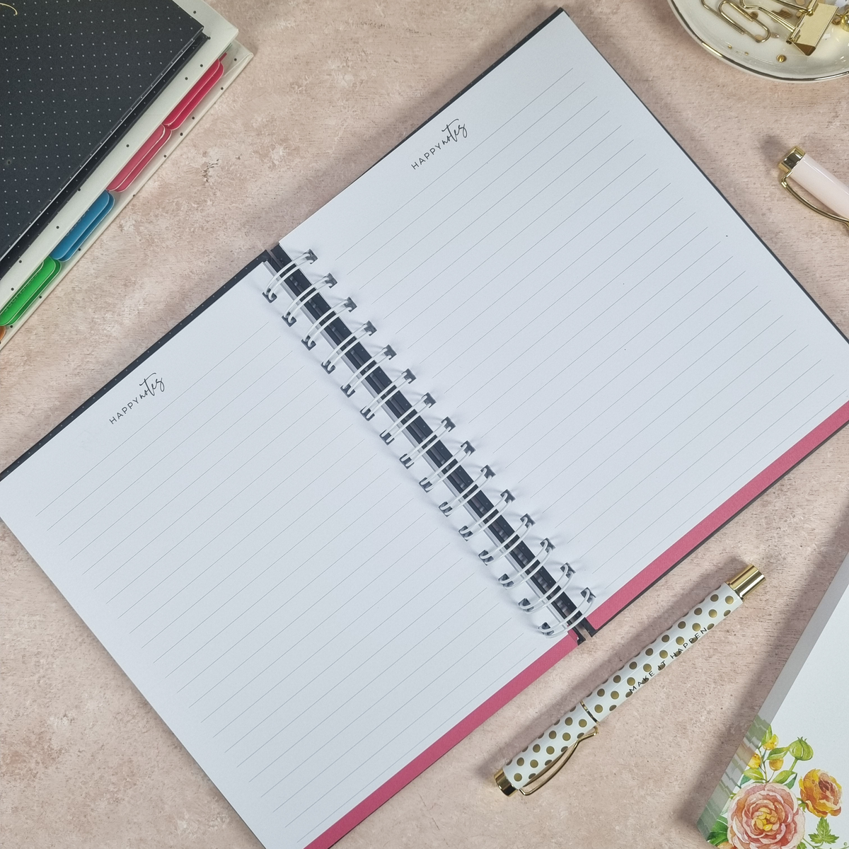 Notebook - Pink Mini Dots